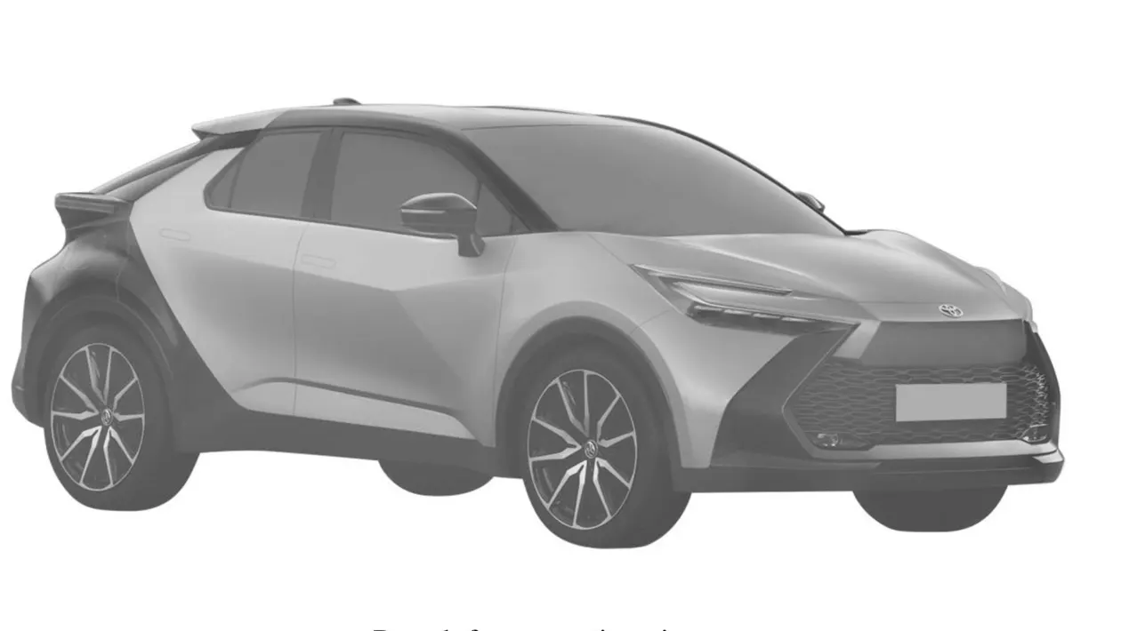 Toyota C-HR рендер патент