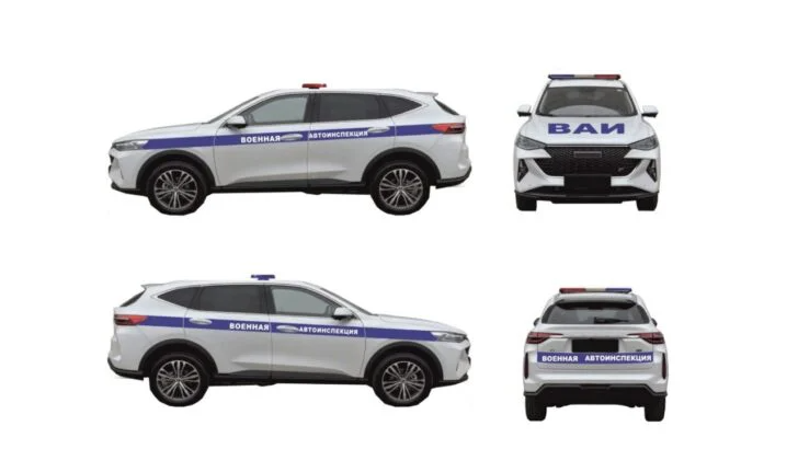Российские правоохранители получат кроссоверы Haval хавал 1