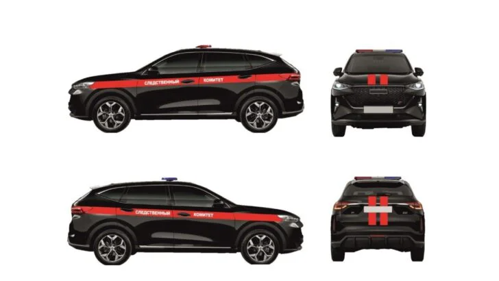 Российские правоохранители получат кроссоверы Haval хавал 4