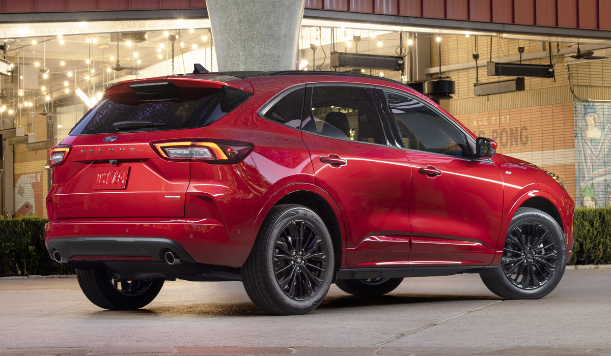 Представлен обновлённый кроссовер Ford Escape: рестайлинг пошёл на пользу эскейп 9