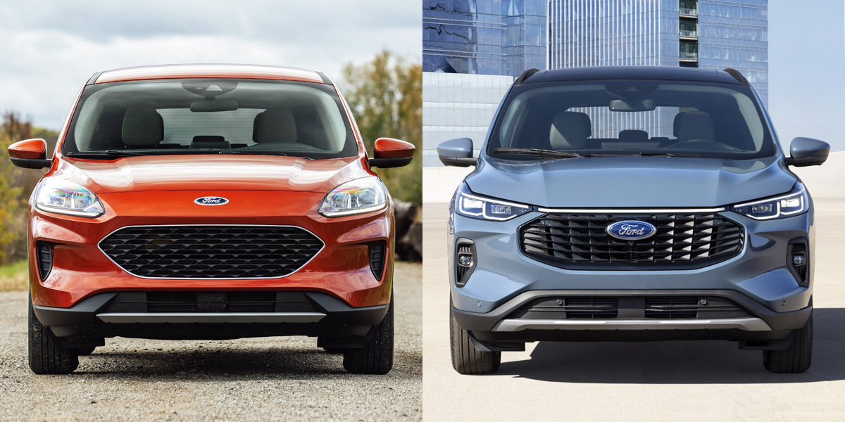 Представлен обновлённый кроссовер Ford Escape: рестайлинг пошёл на пользу эскейп 1