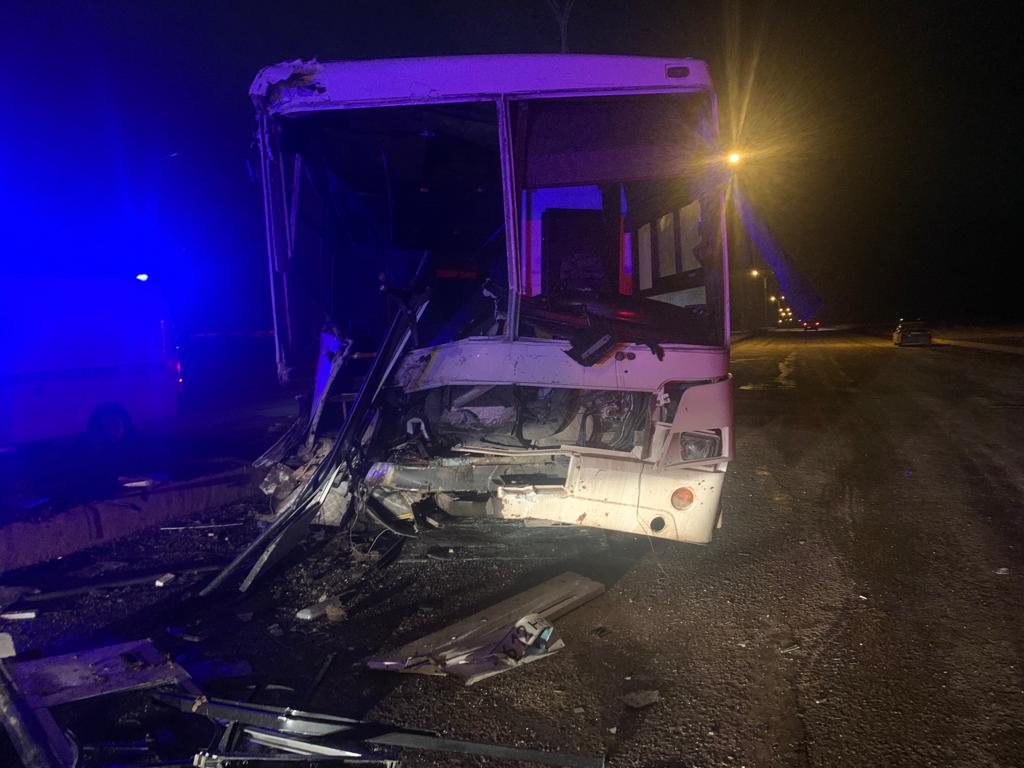 В ДТП с грузовым автомобилем и автобусом под Елабугой погибла женщина Елабуга1