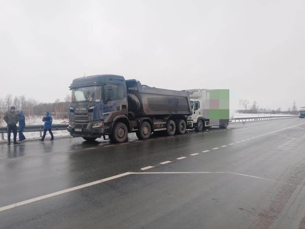 В Новосибирской области «тойоту» смяло между двумя грузовиками, погибли два человека Новосиб1