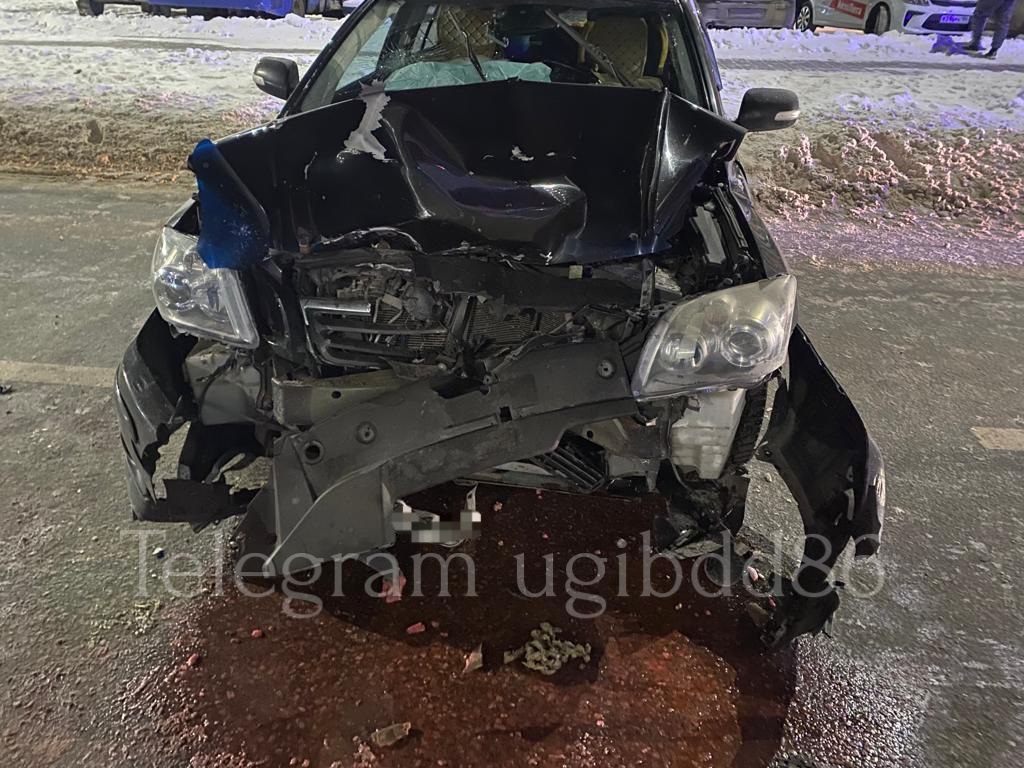 В ДТП в Ханты-Мансийске пострадали трое — в том числе, двухмесячный ребенок Югра1