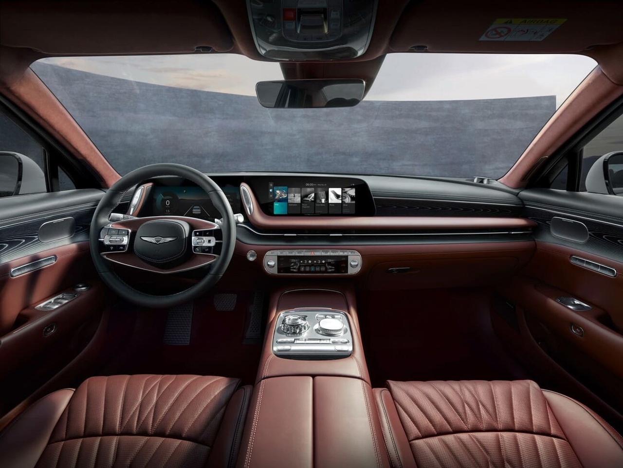 В нашей стране начат приём заказов на седаны Genesis G90 нового поколения генезис 4