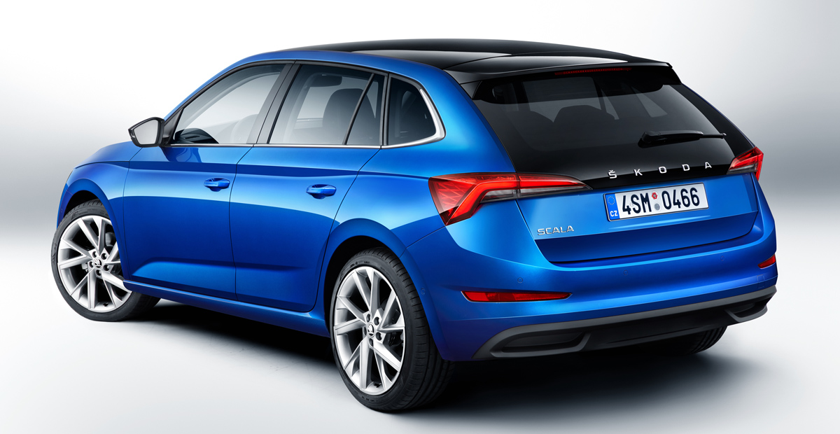 В России впервые появятся хэтчбеки Skoda Scala скала 2