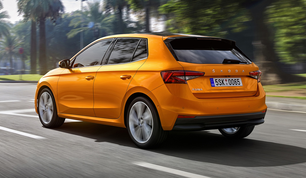 В Россию вернулись хэтчбеки Skoda Fabia фабия 2