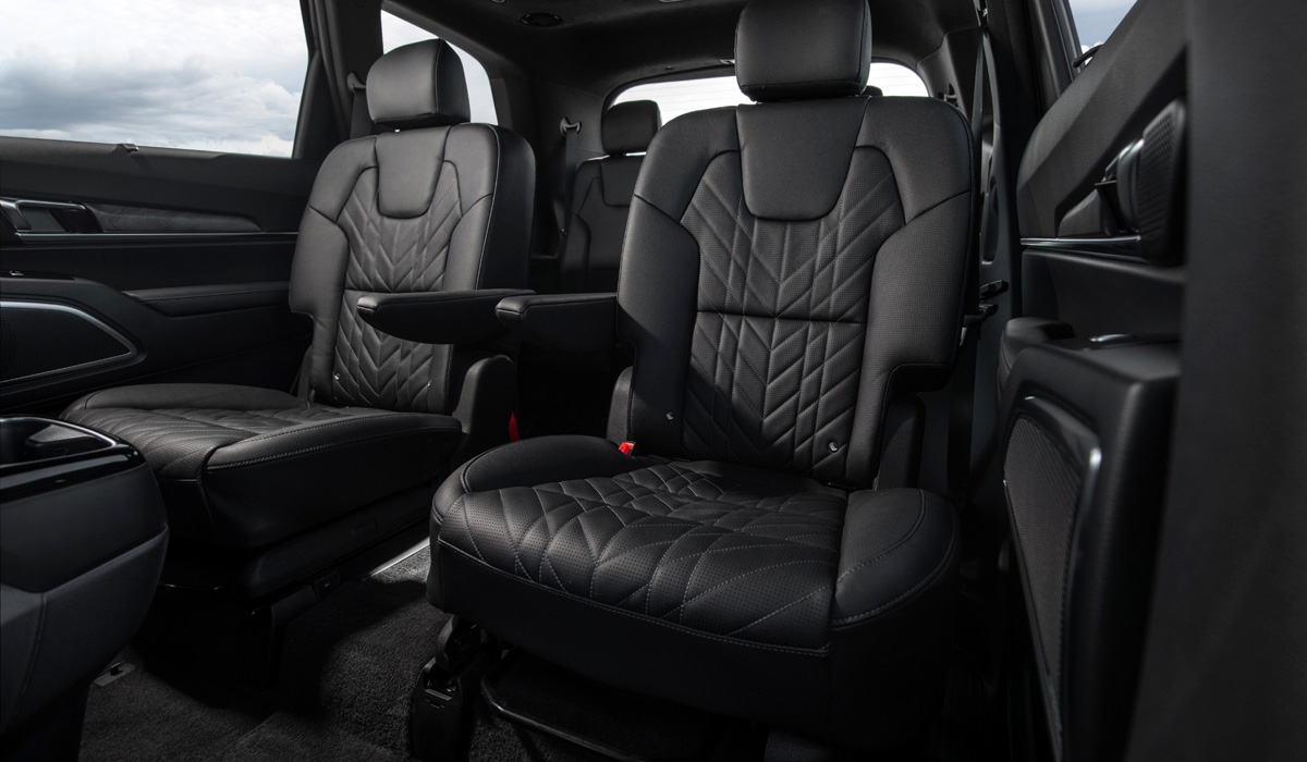 В нашей стране начались продажи премиальных кроссоверов KIA Telluride киа 4