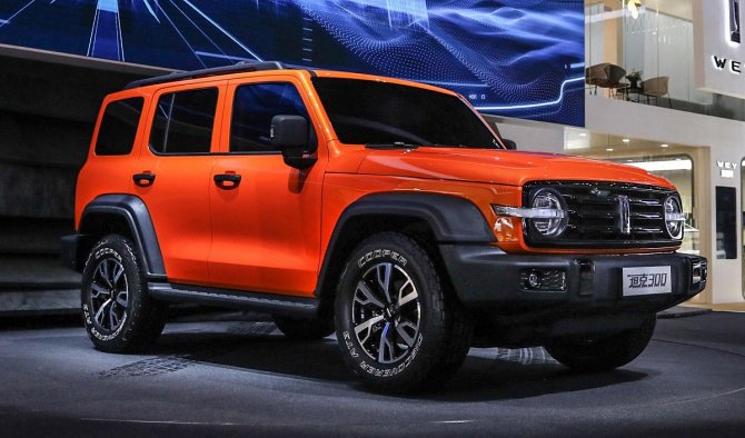 Концерн Great Wall Motors зарегистрировал в России марку Tank танк 1