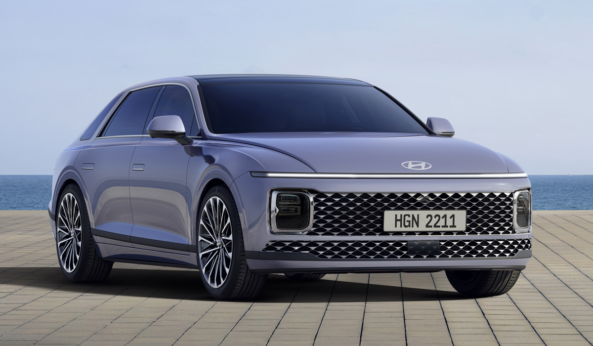 Стартовали российские продажи премиальных седанов Hyundai Grandeur гранд 3