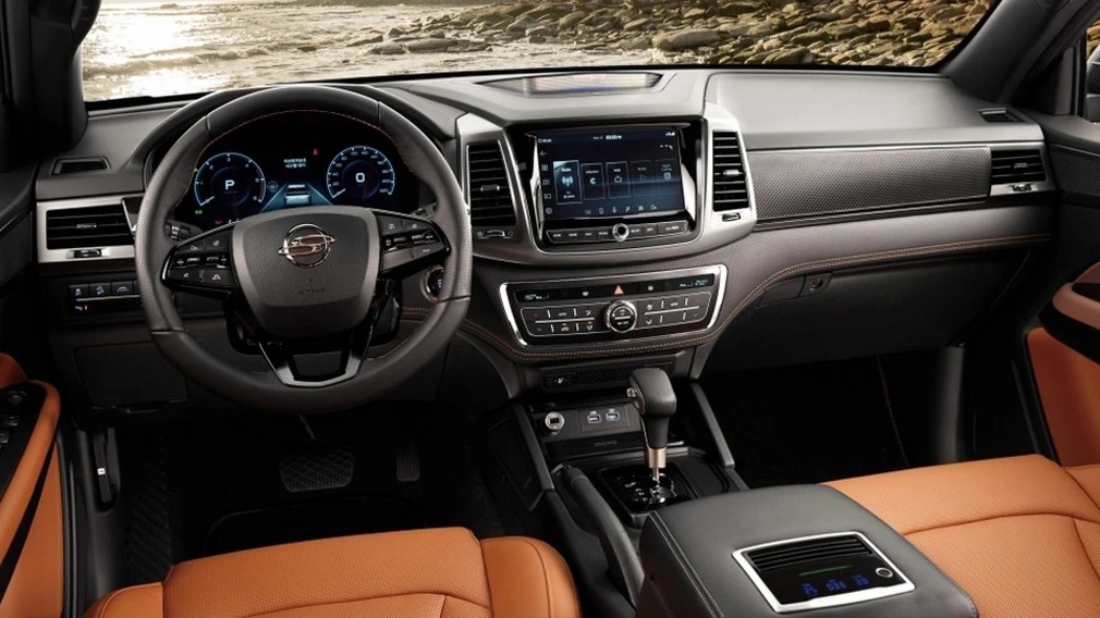В нашей стране вновь появились пикапы SsangYong Rexton Sports рекстон 5