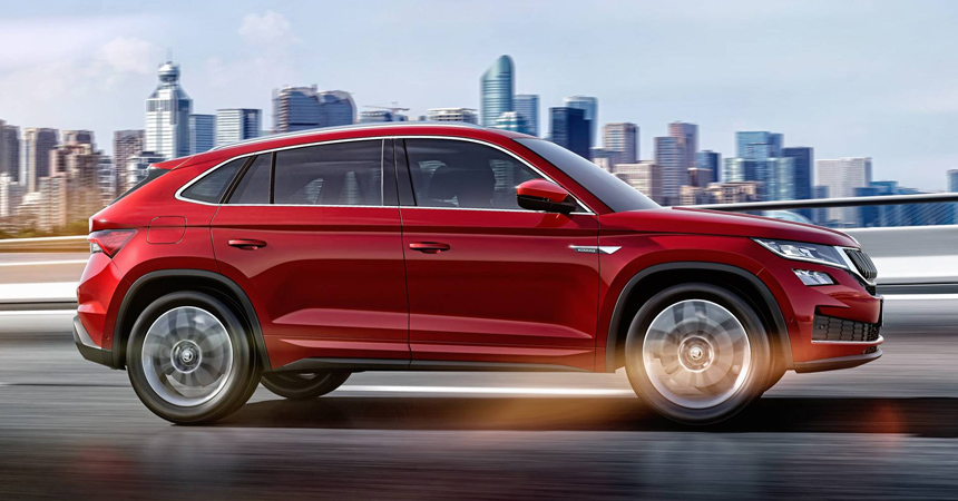 В России начались продажи кроссоверов Skoda Kodiaq GT шкода 2