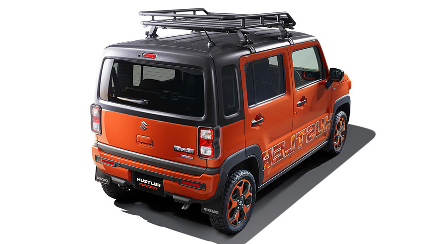 Начались российские продажи кроссоверов Suzuki Hustler сузуки 2