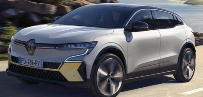 В Россию привезли электрокроссоверы Renault Megane E-Tech EV60