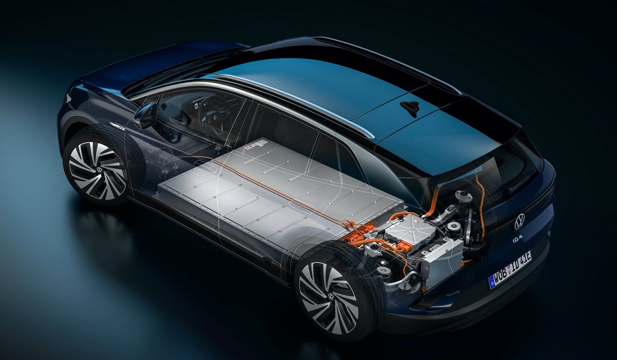 В нашей стране начались продажи электрокроссоверов Volkswagen ID.4 фолькс 4