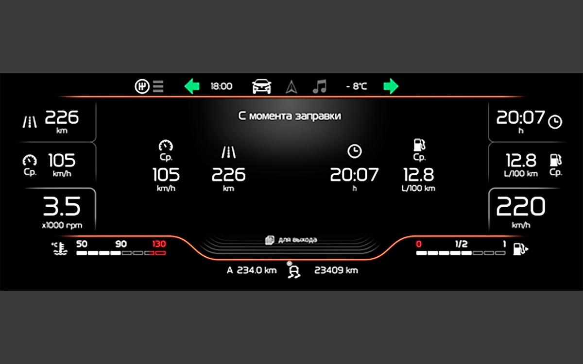 «АвтоВАЗ» запатентовал новую приборную панель для Lada Vesta NG приборка 1