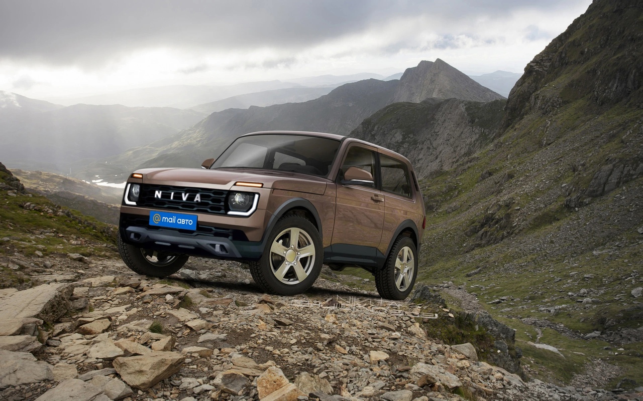 В Тольятти выпущены первые обновлённые внедорожники Lada Niva Legend нива 0