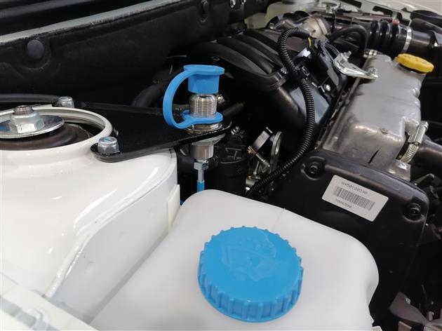 Представлено отечественное газобаллонное оборудование для Lada Granta CNG гранта 2