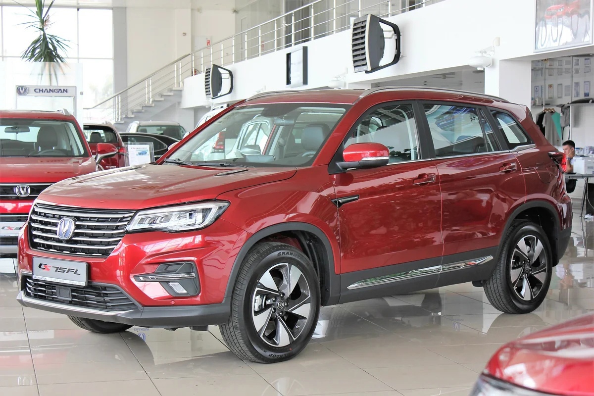 Выросли рублёвые цены на три кроссовера Changan чанган 3