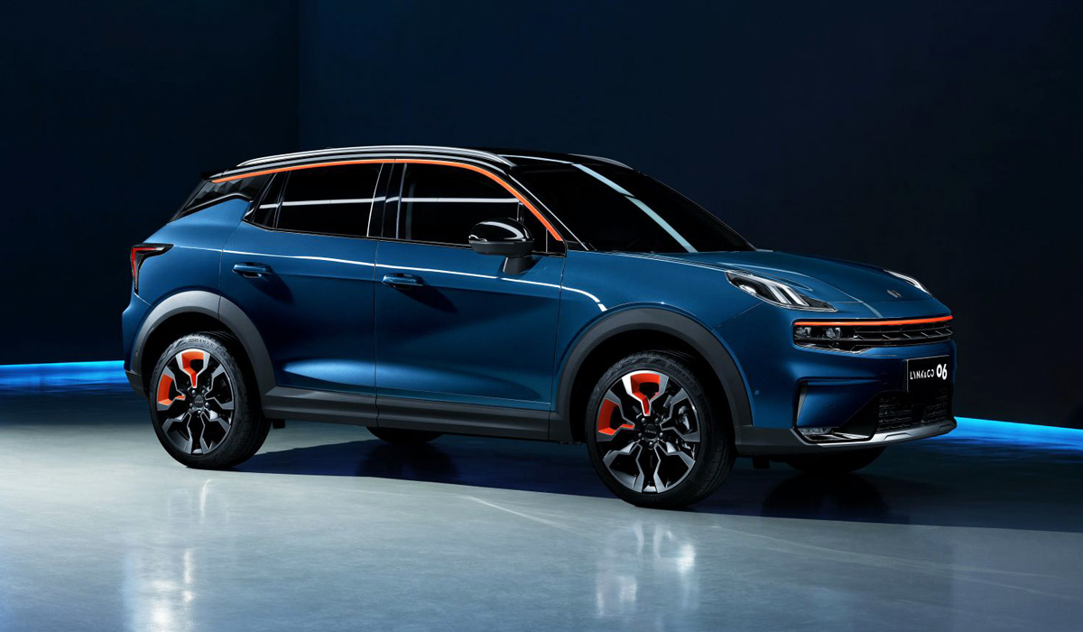 На российском авторынке появились премиальные кроссоверы Lynk&Co 06 линк 1