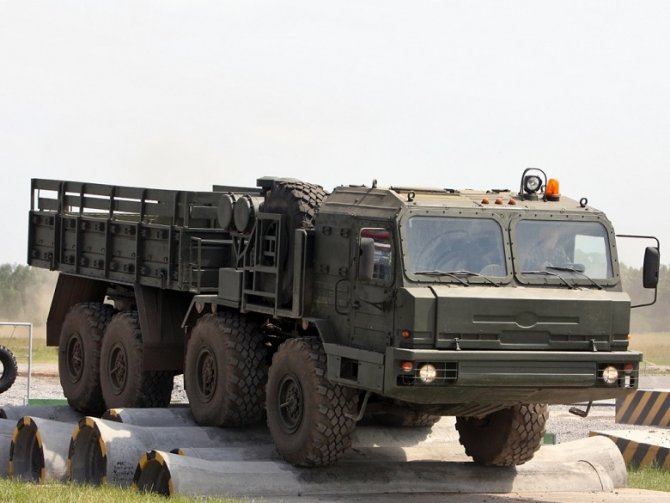 Началось производство новых грузовиков БАЗ-S36A11 баз 3