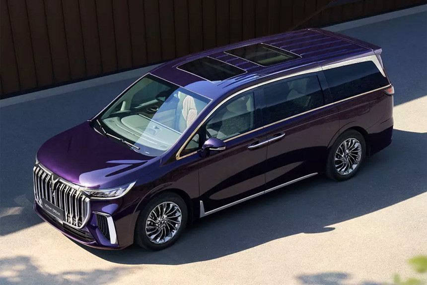 В России начались продажи электрических минивэнов Voyah Dream EV дрим 4