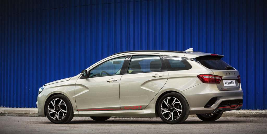 «АвтоВАЗ» выпустил партию универсалов Lada Vesta SW NG Sport веста 2