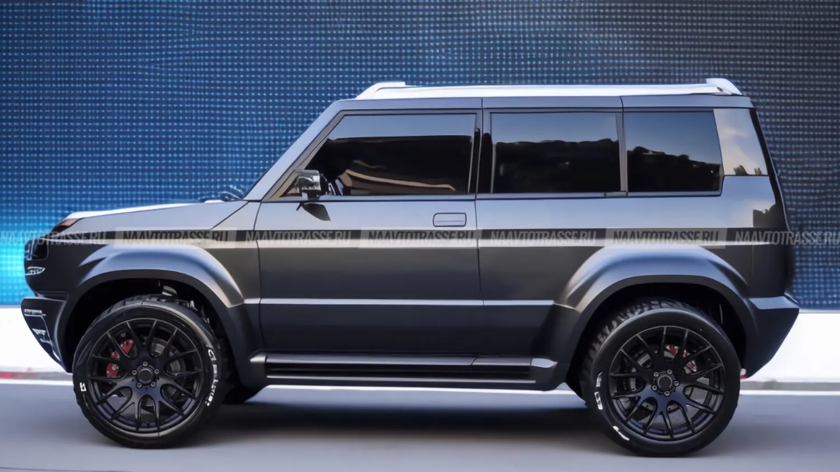 Опубликованы рендерные изображения внедорожника Lada Niva нового поколения нива 3
