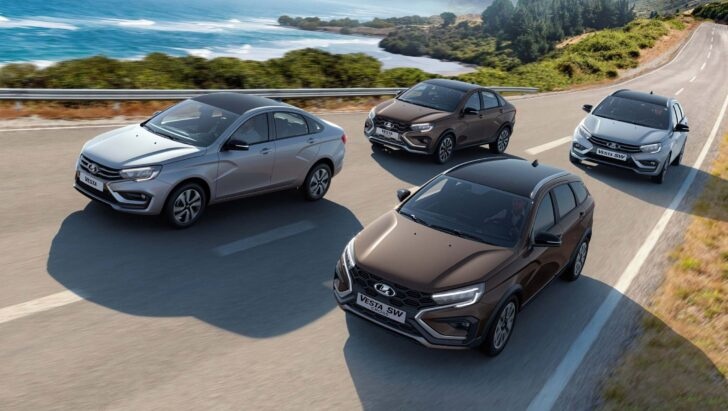 Объявлены все комплектации седана Lada Vesta NG и официальные цены на них веста 1