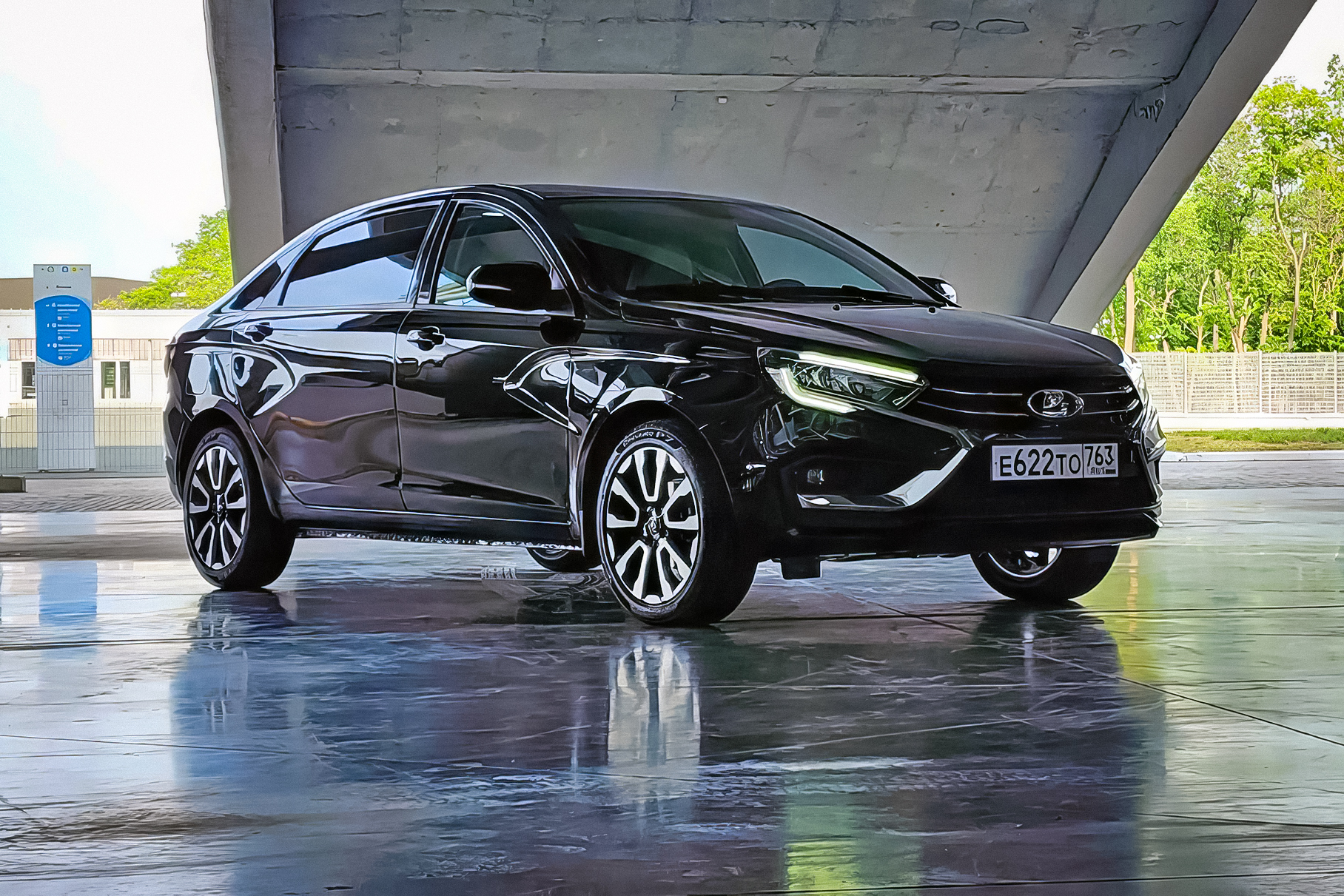 «АвтоВАЗ» подготовил удлинённую версию седана Lada Vesta NG аура 1