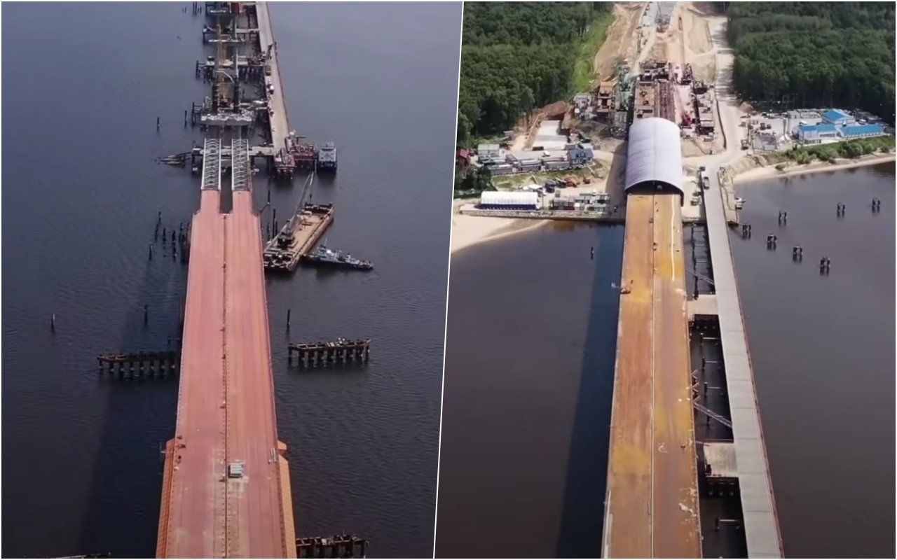 Завершается строительство самого длинного на трассе М12 моста м12 1