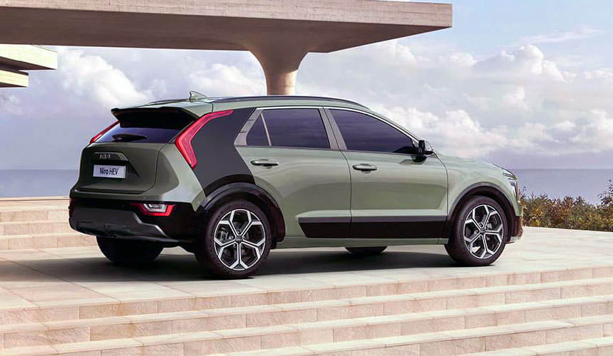 В Россию впервые ввезли кроссоверы KIA Niro ниро 2