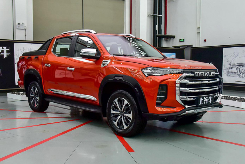 На нашем авторынке появились премиальные пикапы Maxus T90 максус 1
