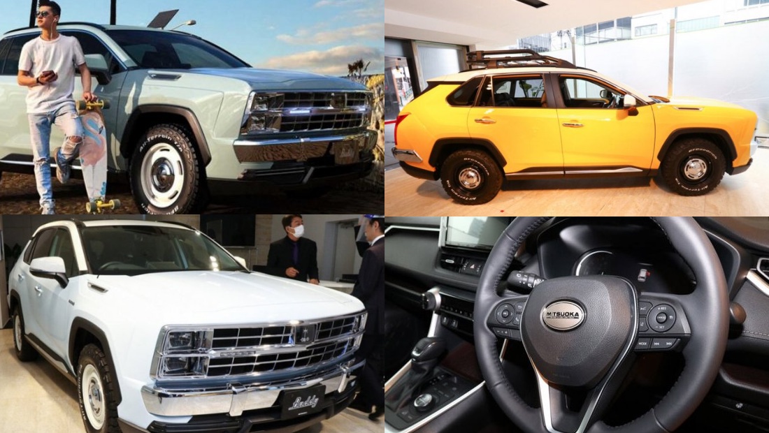 В России можно купить стилизованный под старый Chevrolet японский кроссовер Toyota RAV4 Mitsuoka Buddy