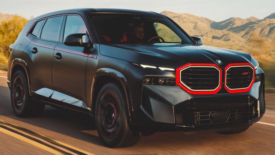 BMW XM Label мощностью 738 л.с. потерял красные полоски и 10 тысяч долларов в цене BMW XM Label Red