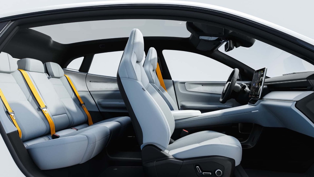 Почему на новом седане Polestar нет заднего стекла Polestar 4