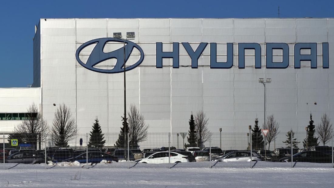 Завод Hyundai в Санкт-Петербурге