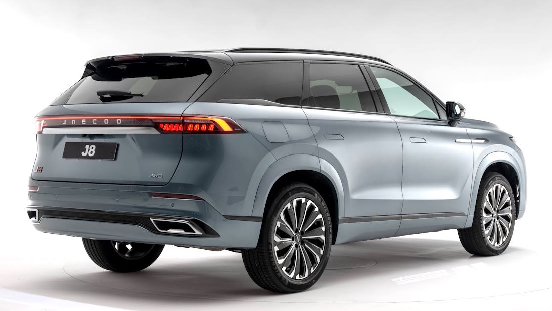 JAECOO J8 back