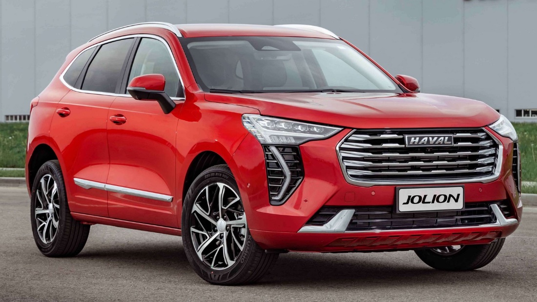 Китайские автомобили – это всего 3,1% от всех легковушек в России Haval Jolion