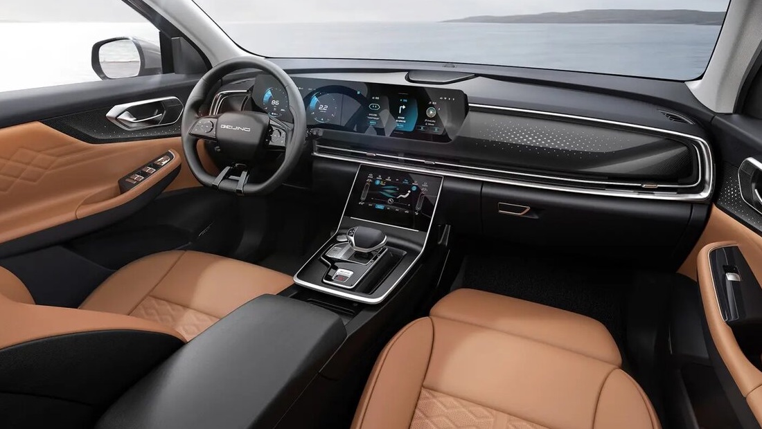 BAIC X75 салон