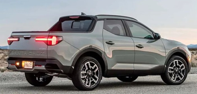 Что нового в пикапе Hyundai Santa Cruz 2025 года