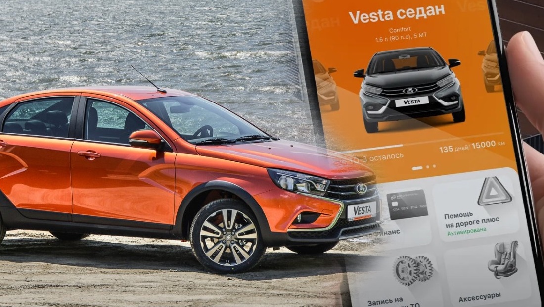 Что можно сделать в новом мобильном приложении от «АвтоВАЗа» МИР ЛАДА