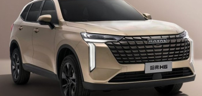 Наконец-то показан Haval H6 третьего поколения