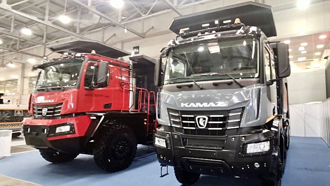 КАМАЗ показал свой новый карьерный самосвал «Атлант-50» КАМАЗ АТЛАНТ