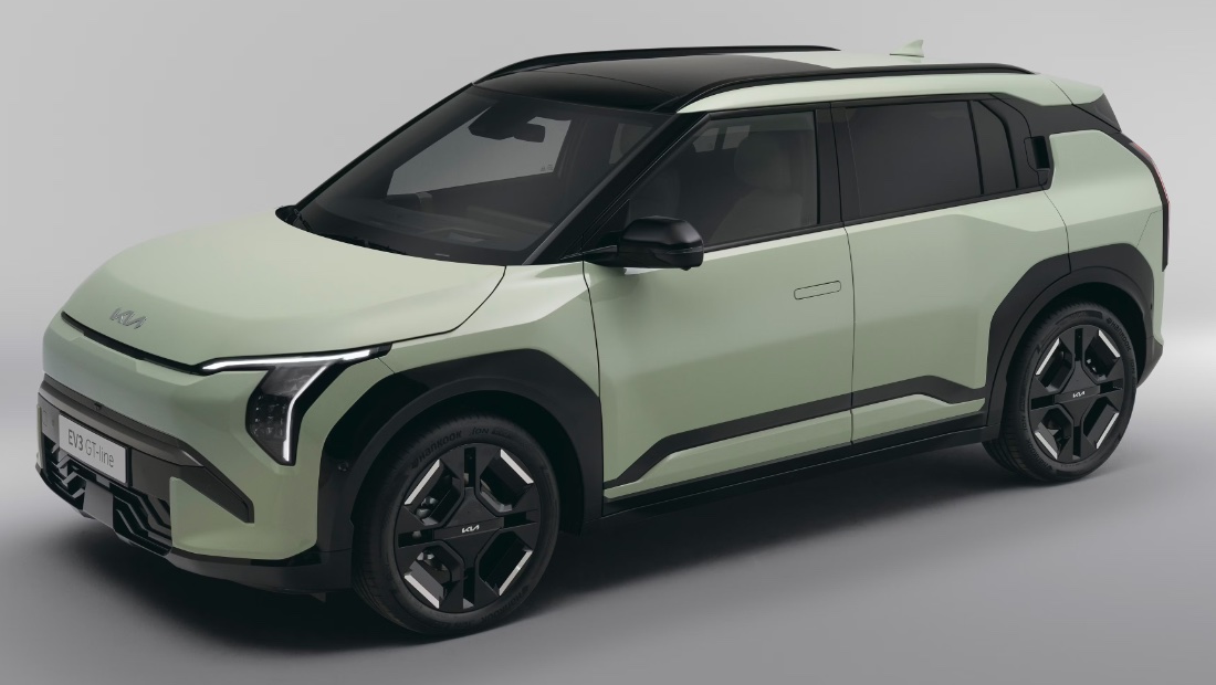 Kia представила свой первый компактный электрический кроссовер EV3 Kia EV3