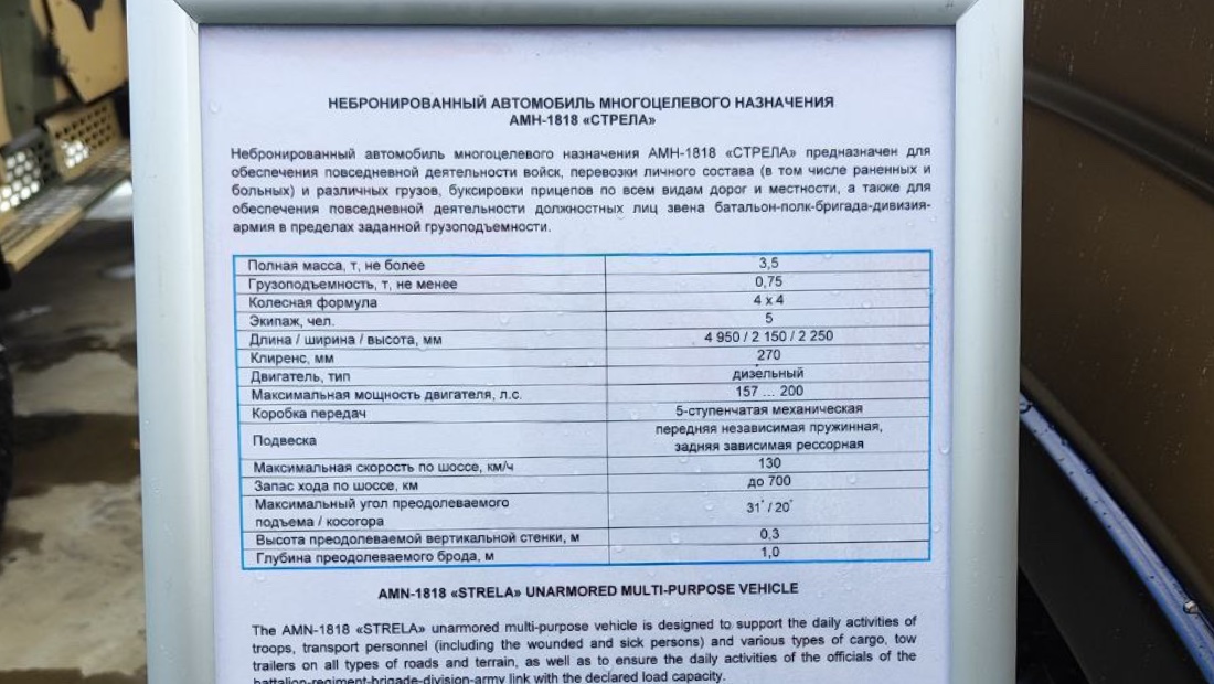Новый российский внедорожник представлен на выставке вооружений «Армия-2024» "Комбат" - гражданский вариант автомобиля "Стрела"
