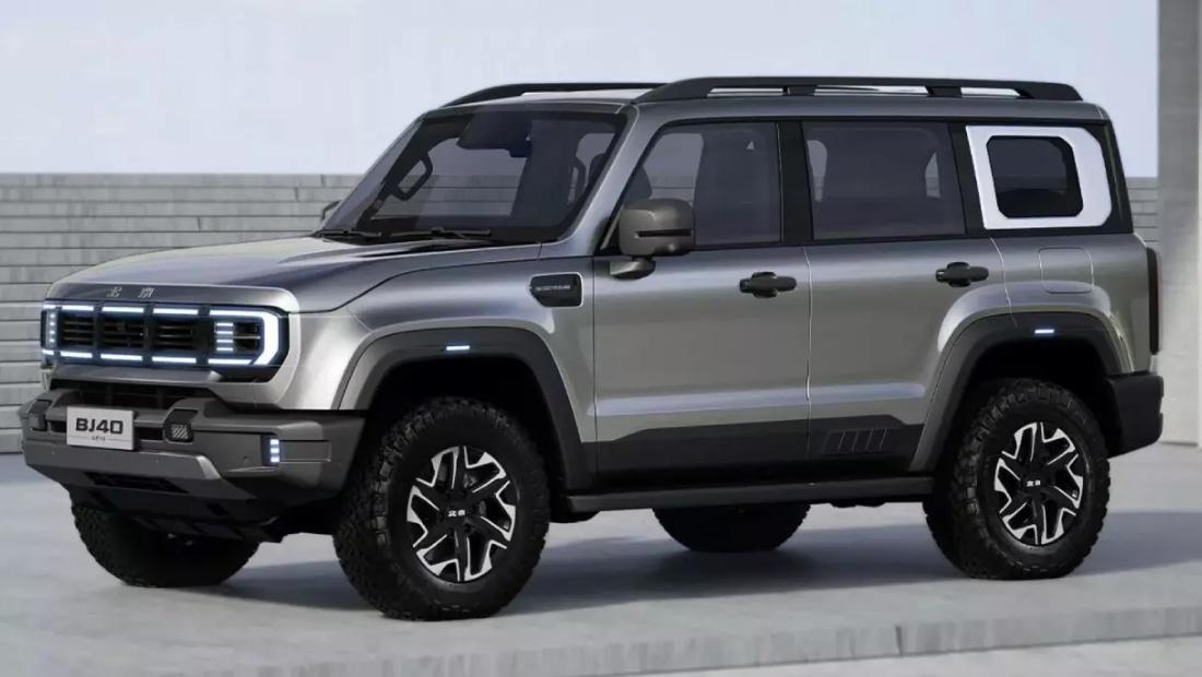 BAIC BJ4 – настоящий рамный внедорожник baic bj40