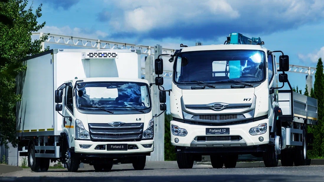 В России стартовали продажи сразу трёх новых автомобилей Forland Forland