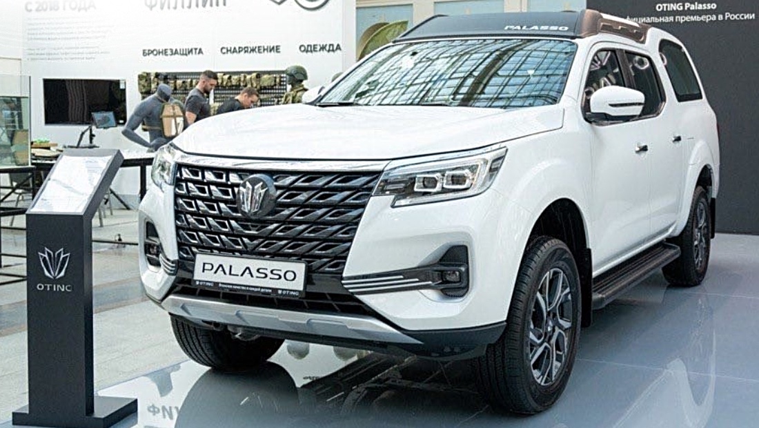 В России представлен новый пикап, созданный на базе Nissan Navara Oting Palasso