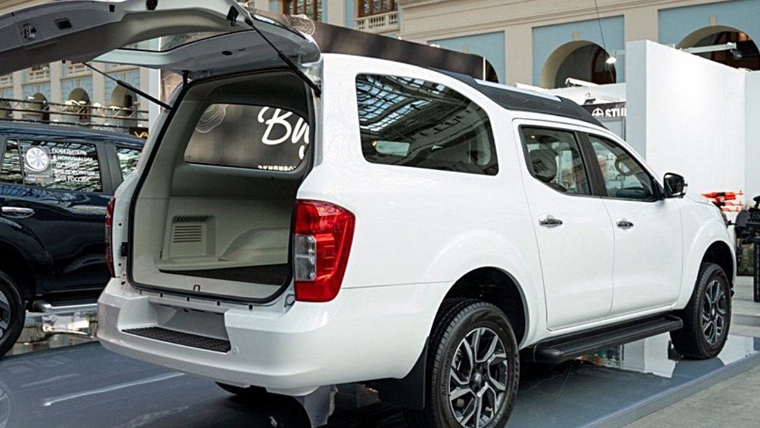 В России представлен новый пикап, созданный на базе Nissan Navara Oting Palasso